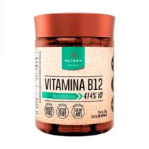 Vitamina B12 Metilcobalamina 60 Cápsulas Nutrify