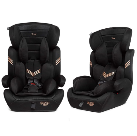 Cadeira para Auto Tour Cosco Kids Preto Bronze