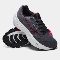 Tênis Mizuno Goya 2 Feminino Chumbo Pink Branco