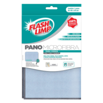 Flash Limp Pano Microfibra Para Limpeza De Vidros