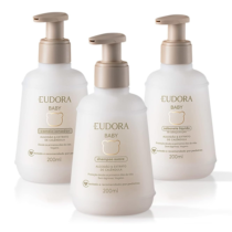 Kit Eudora Baby Shampoo + Condicionador + Sabonete Líquido 200ml