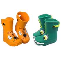 Bota Infantil Impermeável Dinossauro ou Tigrinho Acqua Plugt