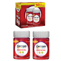 Kit Centrum Essencial Multivitamínico Adulto Energia e Imunidade 60 Comprimidos