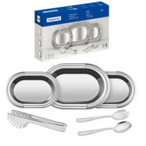Kit para Servir Tramontina Ciclo em Aço Inox 6 Peças