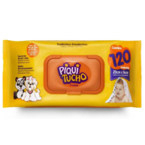 Toalhas Umedecidas Piquitucho Premium 120 Unidades