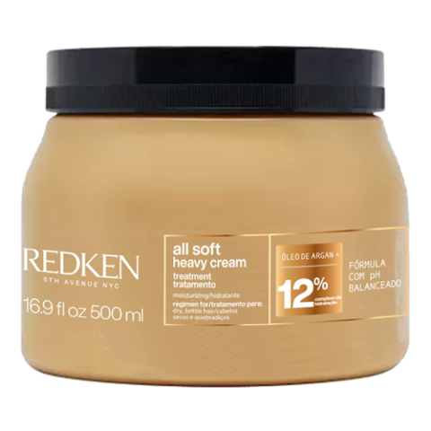 Redken All Soft Heavy Cream Máscara de Hidratação 500ml