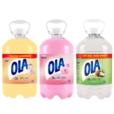 Sabão Liquido Para Roupas Ola 3.8L