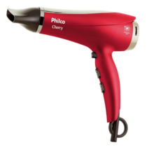 Secador de Cabelos Philco Cherry Tourmaline Íon 2200W Vermelho 220V