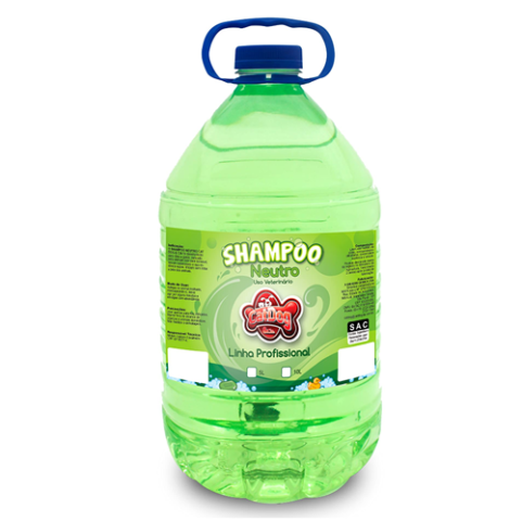 Shampoo Catdog Neutro 5 Litros Linha Profissional de Pet Shops