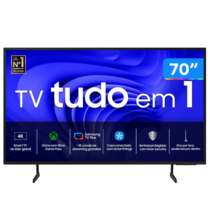 Smart TV 70” 4K UHD LED Samsung 70DU7700 – Wi-Fi Bluetooth Alexa 3 HDMI