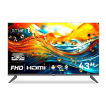 Smart TV HQ 43″ Full HD tela sem bordas Sistema Android Design Slim HQS43NKHM