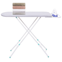 Tabua de Passar Roupa Dobravel Com Suporte para Ferro Tecido Termico Extra Forte Grande
