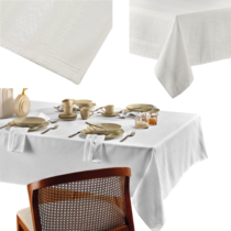 Teka Toalha de Mesa Retangular Champanhe 150x260cm