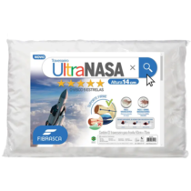 Travesseiro Nasa Fibrasca de Cabeça Viscoelástico Dupla Face Ultra
