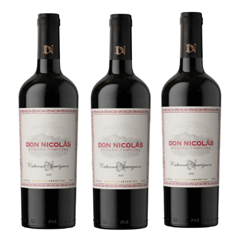 Don Nicolas 3 Vinhos Cabernet Sauvignon 750ml