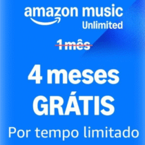 4 Meses de Amazon Music Grátis