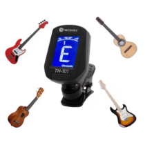Afinador de Instrumentos Clip Cromático Harmonics