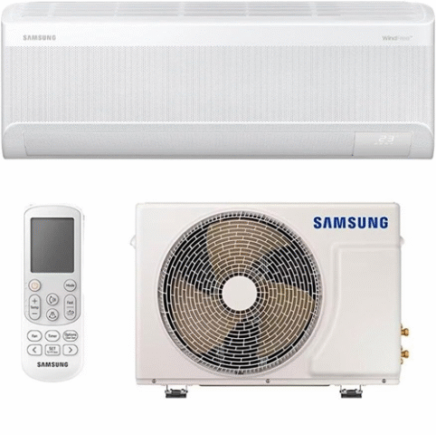 Ar Condicionado Split Hi Wall Samsung WindFree AI Inverter 12.000 Btus Frio 220v