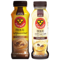 Bebida Pronta 3 Corações Cappuccino Classico ou Café Com Leite Pingado 260ml
