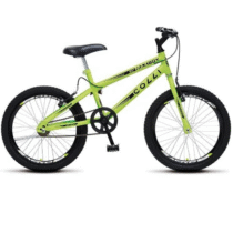 Bicicleta Aro 20 Max Boy Colli Amarelo Neon