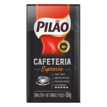 Café Pilão Torrado e Moído Cafeteria Espresso 500g
