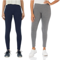 Malwee Calça Legging Lisa Cinza ou Azul Marinho