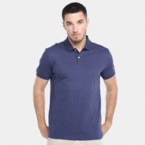 Camisa Polo Colcci Masculina Marinho