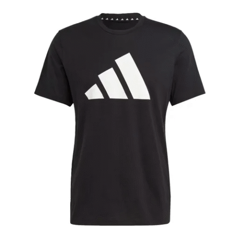 Camiseta Treino Manga Curta Logo Adidas