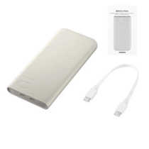 Carregador Portátil Samsung EB-P3400 de 10.000mah, 2 entradas USB-C Super Rápido 25W