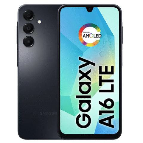 Celular Samsung Galaxy A16 128gb + 4gb Ram Câmera De Até 50mp Bateria 5000 Mah Preto