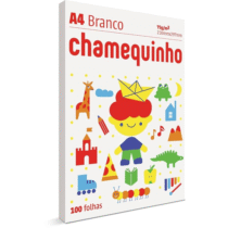 Chamequinho Papel A4 100 Folhas Branca
