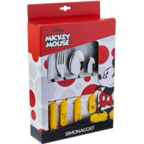 Conjunto de Talheres 24 peças Disney Mickey Simonaggio