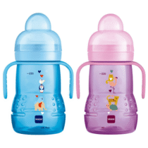 Copo MAM Trainer Night com Alça 220ml