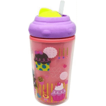 Copo Térmico com Canudo de Silicone Sorvete Multikids Baby