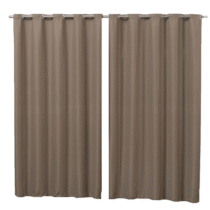 Cortina Blackout 2,00mx1,80m PVC Coleção Nova Admirare Avelã