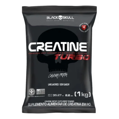 Creatina Black SkullTurbo Refil 1Kg