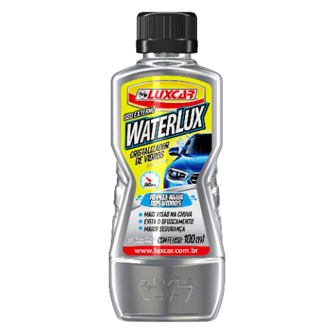 Cristalizador de Vidros Waterlux 100ml Luxcar