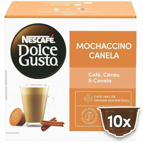 Dolce Gusto Mochacinno Canela Em Cápsula 10 Unidades