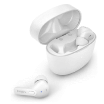 Fone de Ouvido Philips Sem Fio Bluetooth TWS Intra-auricular com Microfone Branco