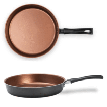 Frigideira Alta Topázio Brinox Cinza Range