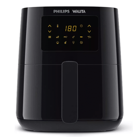 Fritadeira Airfryer Philips Walita Essential XL Ri9270 6,2L Painel Digital 2000W Preta