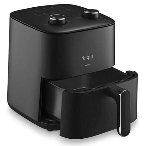 Fritadeira Elgin Air Petit Fry Elétrica 3.7L Preta