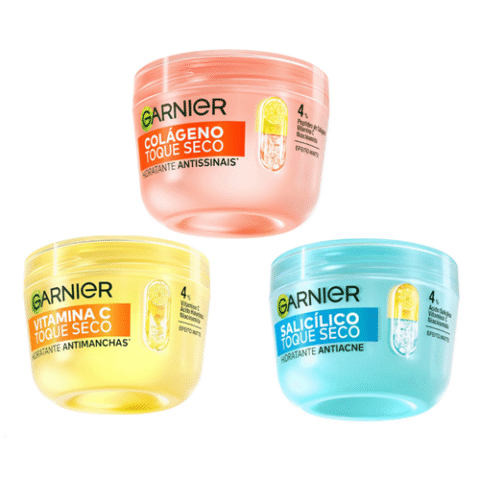 Garnier Uniform & Matte Hidratante Facial Toque Seco 85g