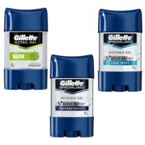 Gillette Desodorante Gel Antitranspirante 82g (3 Opções)
