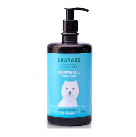 Granado Shampoo PET Azul para Pelos Claros 500ml