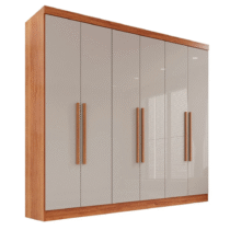 Guarda-Roupa Casal 6 Portas 2 Gavetas França