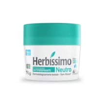 Herbissimo Desodorante em Creme Antiperspirante Neutro 55g