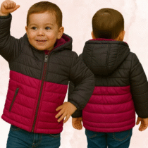 Jaqueta Acolchoada Puffer Bebê TF Basics (3 cores)