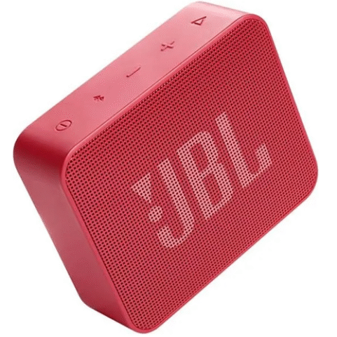 JBL Caixa de Som Bluetooth Go Essential À Prova D’água Vermelha
