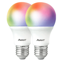 Kit 2 Lampadas Avant Neo LED Smart Inteligente Wi Fi Alexa Google 10w Rgb